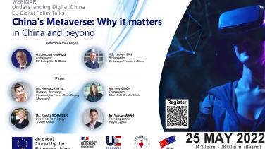 webinar “China’s metaverse: Why it matters (in China and beyond)” on 25 May 2022