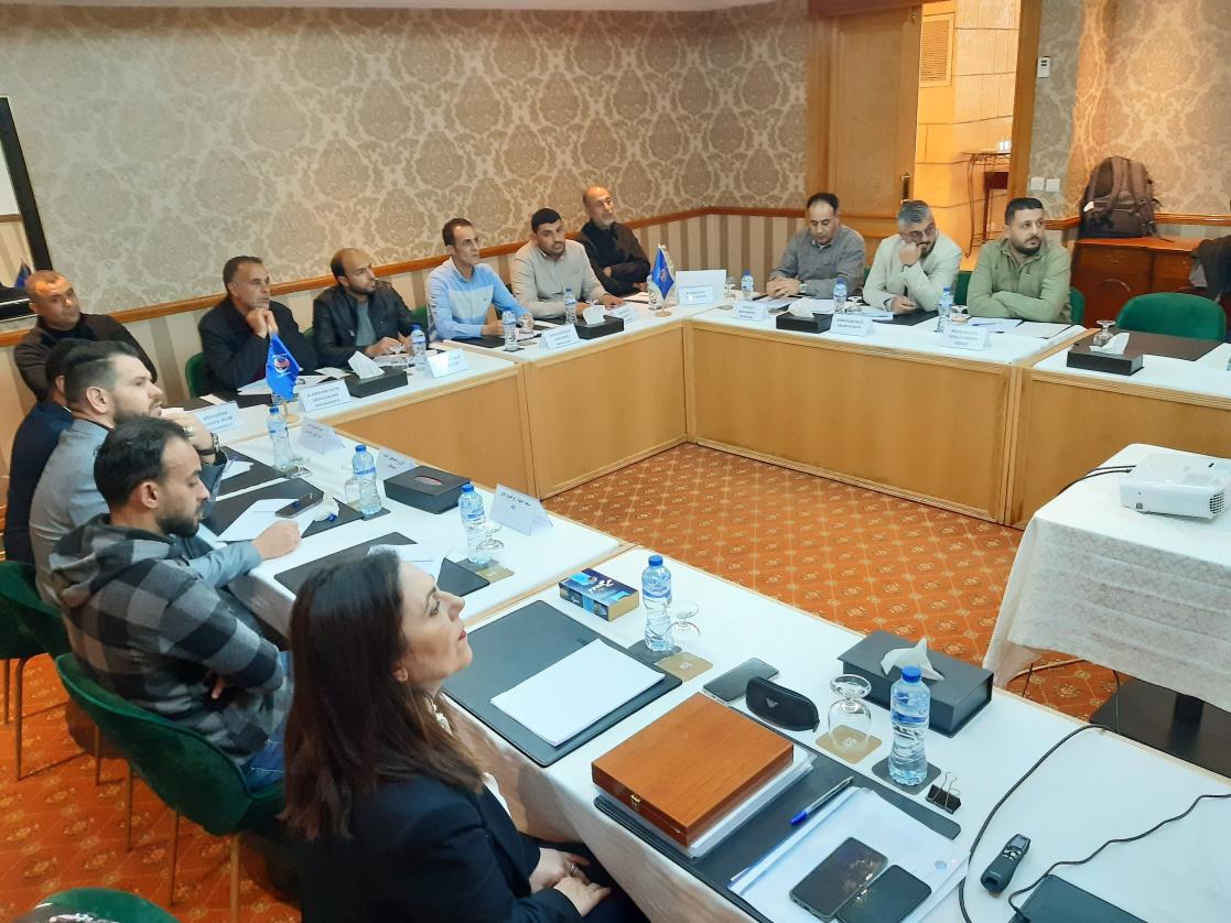 Training for Libyan customs officers.