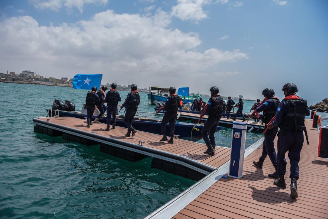 EU hands over new HQ building, floating jetty and equipment to the Somali Coast Guard