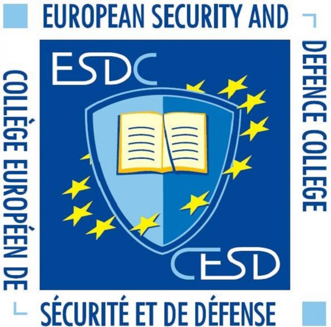 European Security and Defence College logo