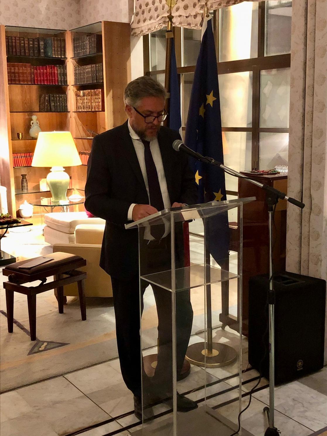 His Excellency Patrick Simonnet, EU Ambassador to Oman