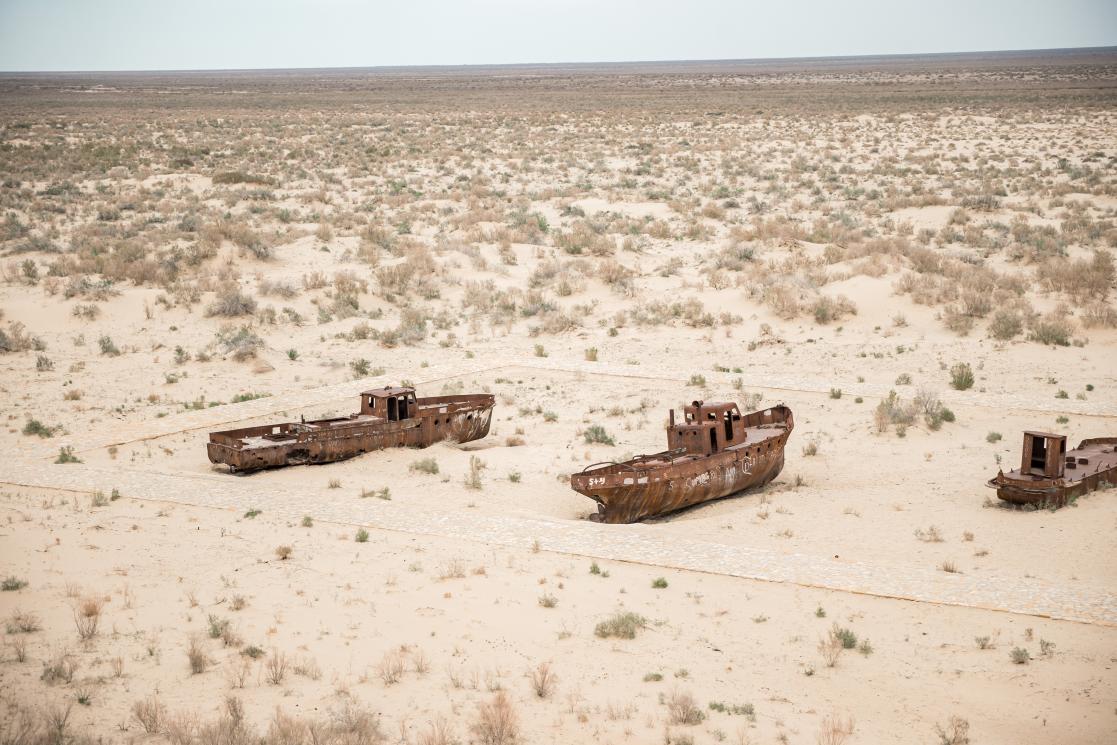 drying up of the Aral Sea