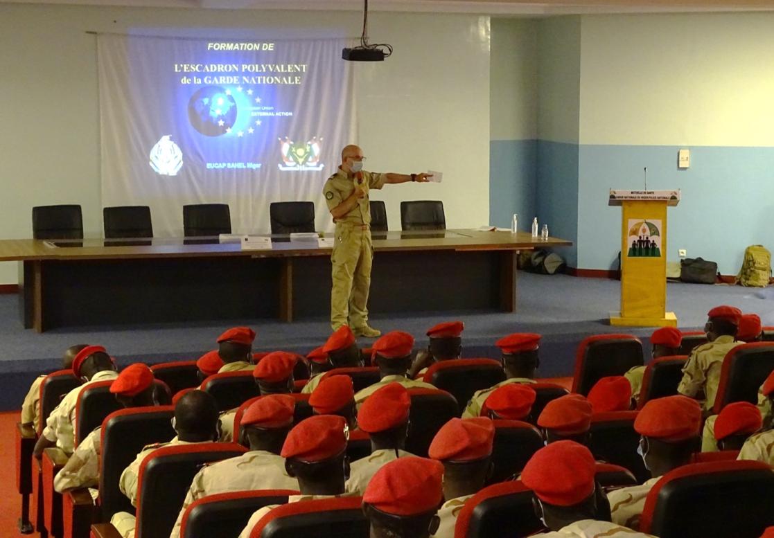 Training of EP of the National Guard