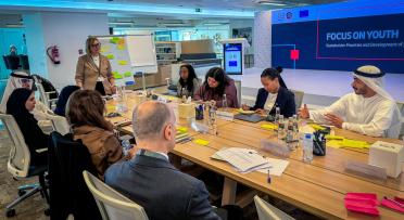 EU Delegation and Arab Youth Center Host Round-Table Discussion on Youth Empowerment