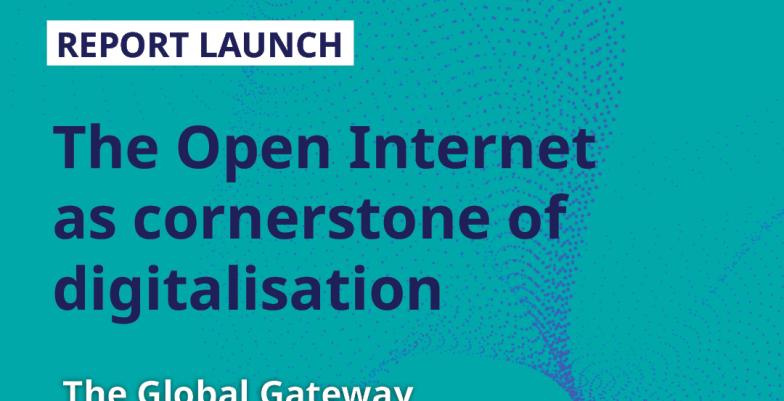 Banner on the Report Launch of the Open Internet 