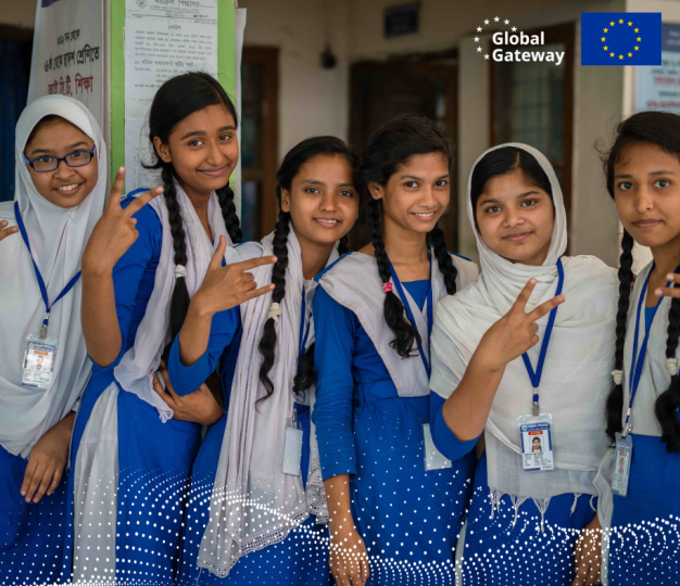 Education has been a fundamental part of our  partnership with Bangladesh. Global Gateway is investing in quality education, including digital education, with a life-long learning perspective, in line with the Sustainable Development Goals.  Copyright: Delegation of the European Union to Bangladesh 