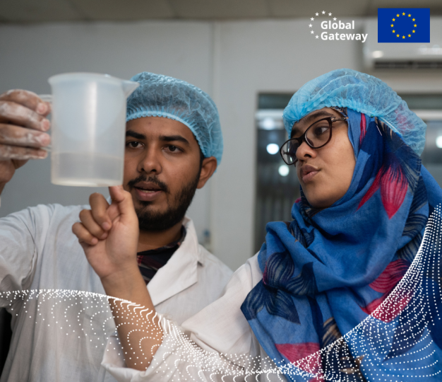 The Global Gateway aims to support the Government of Bangladesh in accelerating sustainable growth and decent job creation.  Copyright: Delegation of the European Union to Bangladesh