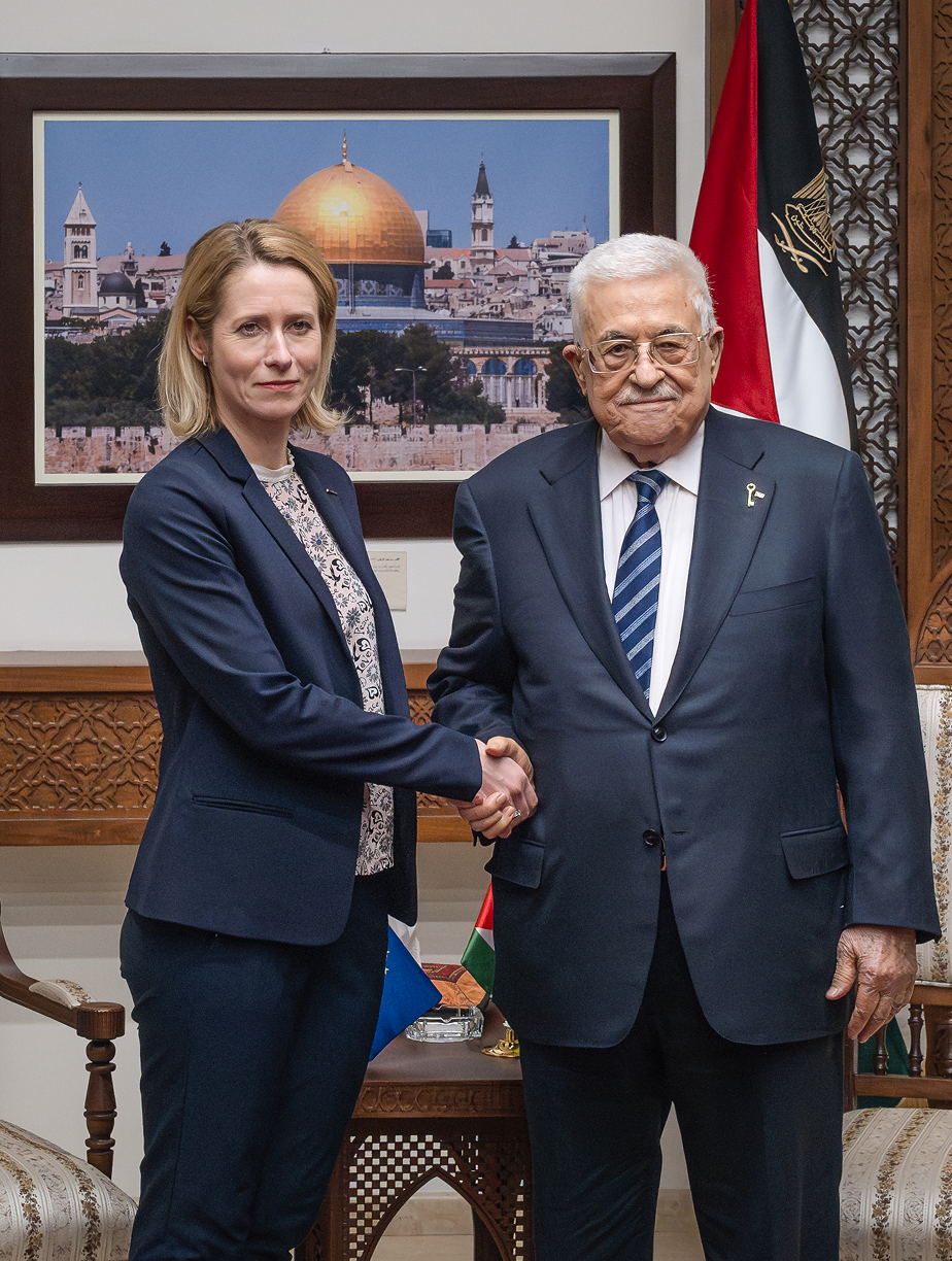 HR/VP Kaja Kallas meeting in Palestine