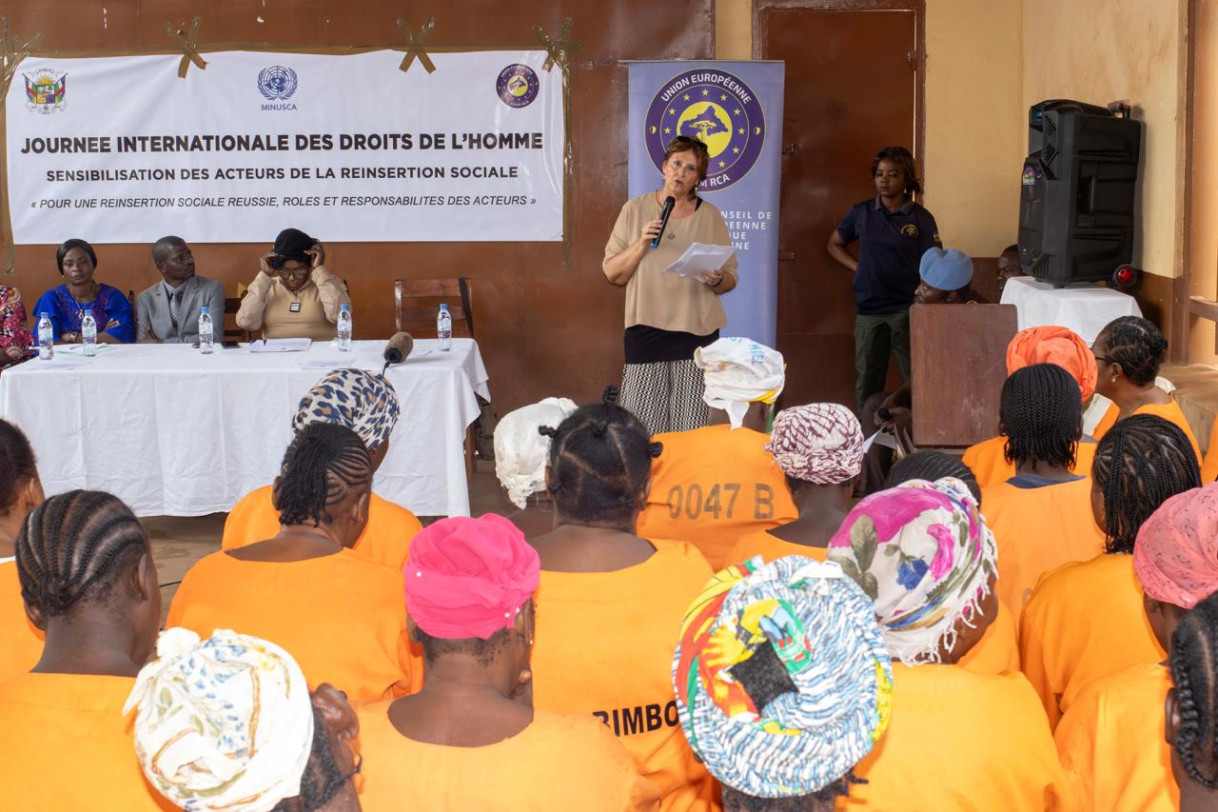 EUAM RCA HUMAN RIGHTS DAY BIMBO PRISON