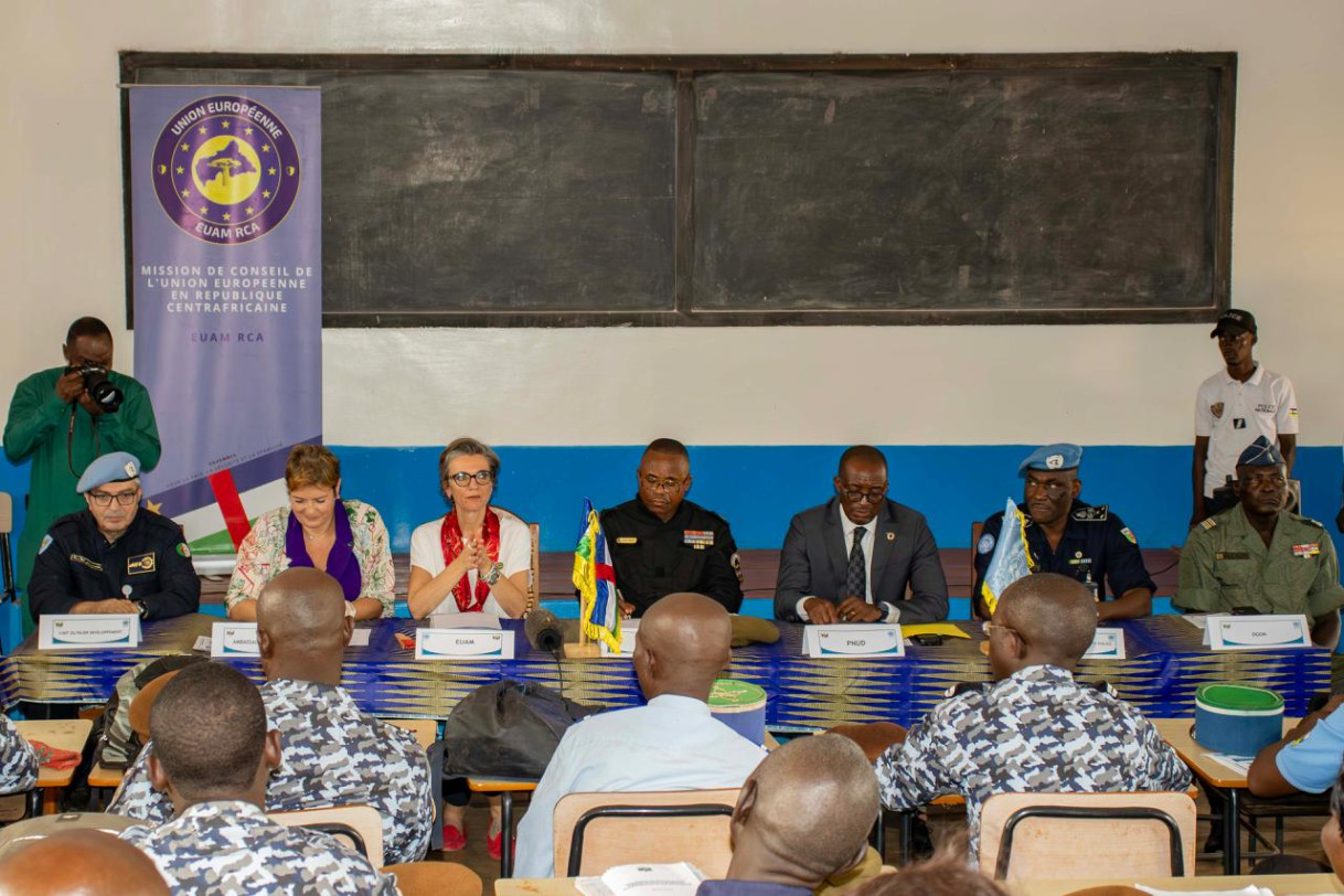 Closing Ceremony of FSI Training Sessions on Securing Electoral Processes