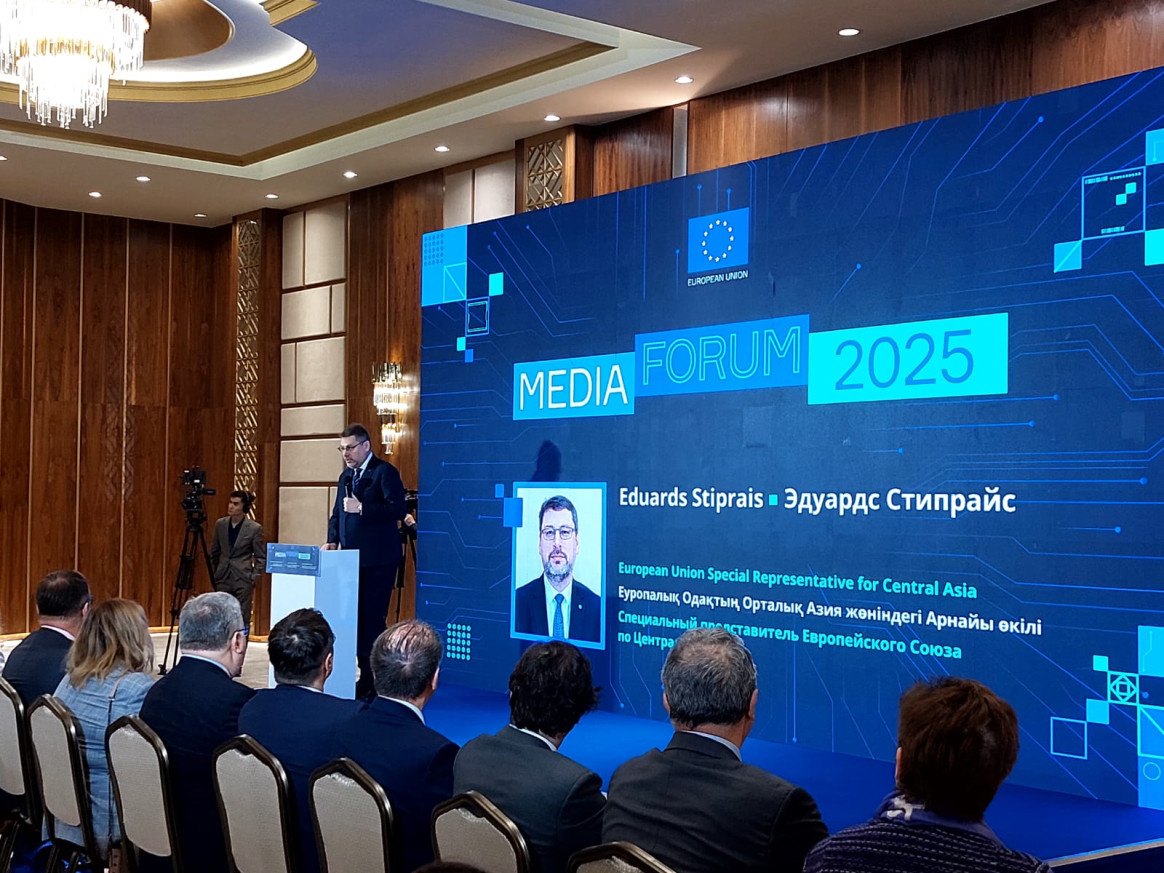 EUSR Eduards Stiprais  delivered an Opening Speech at the Third Annual Media Forum. 