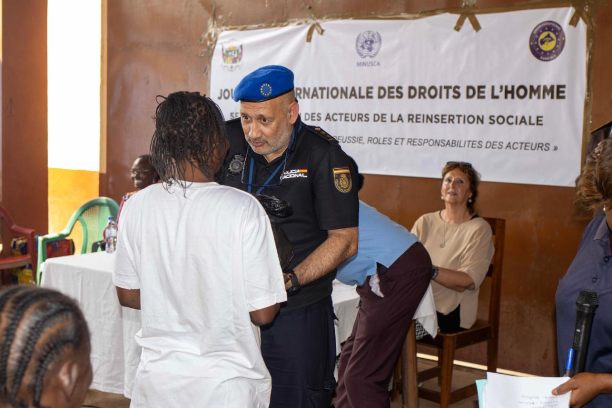 EUAM RCA HUMAN RIGHTS DAY BIMBO PRISON