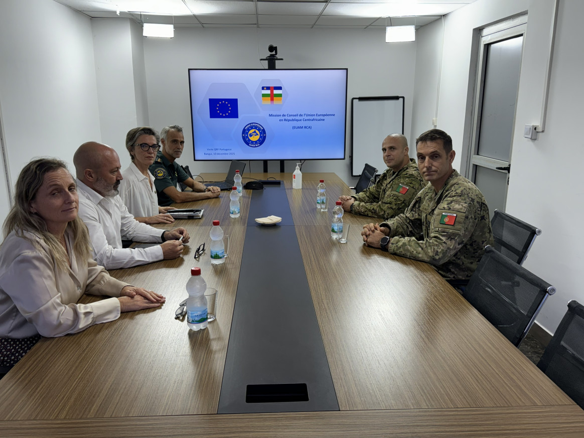 EUAM RCA HoM & PORTUGUESE MINUSCA QRF