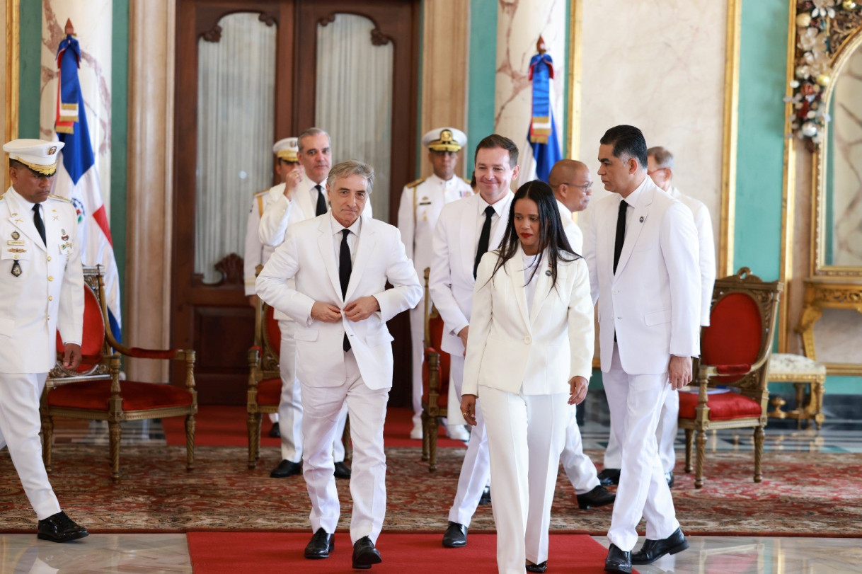 Acto protocolar en el Palacio Nacional