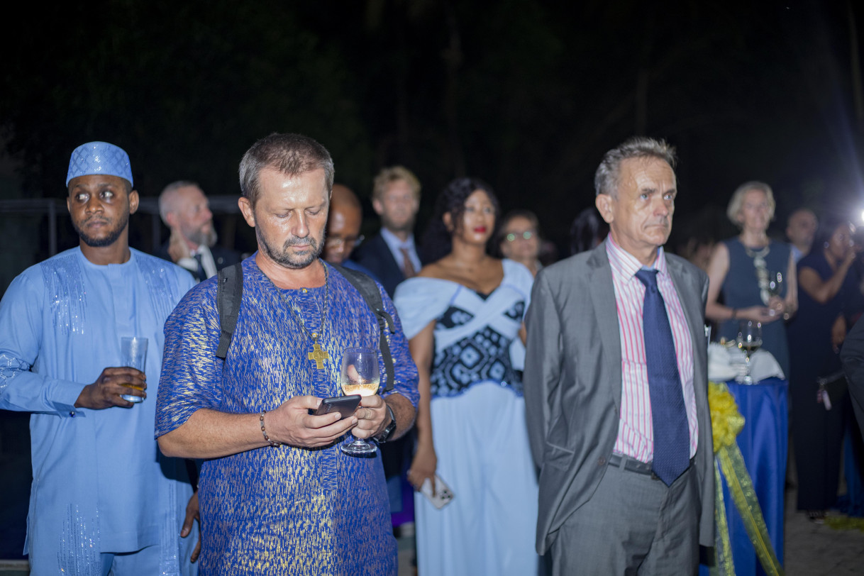 Attendees at the Europea Day celebration 