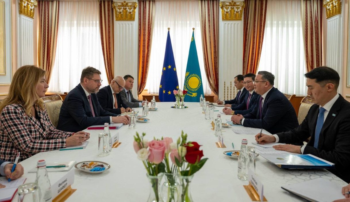 Stiprais met with Minister of Foreign Affairs of the Republic of Kazakhstan, H.E. Mr Murat Nurtleu