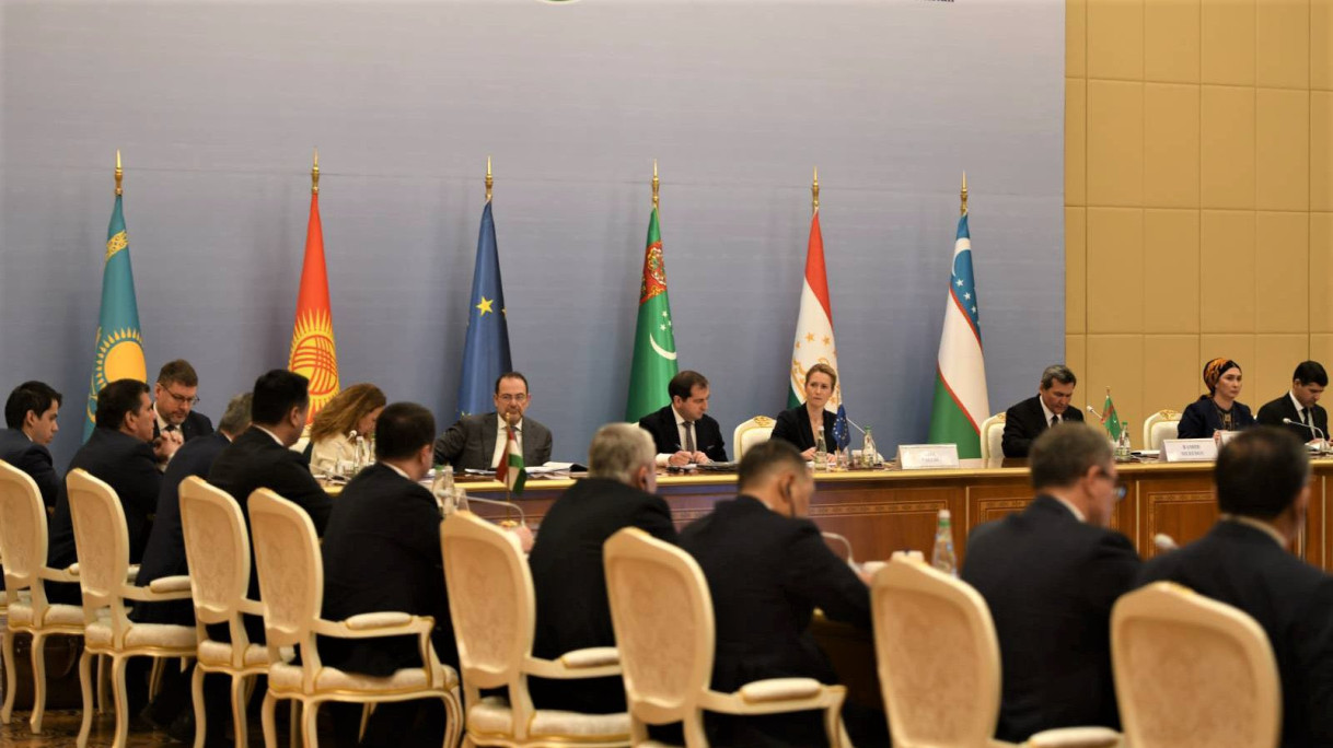 EUSR Eduards Stiprais accompanied HR/VP Kallas to the EU – Central Asia Ministerial Meeting.