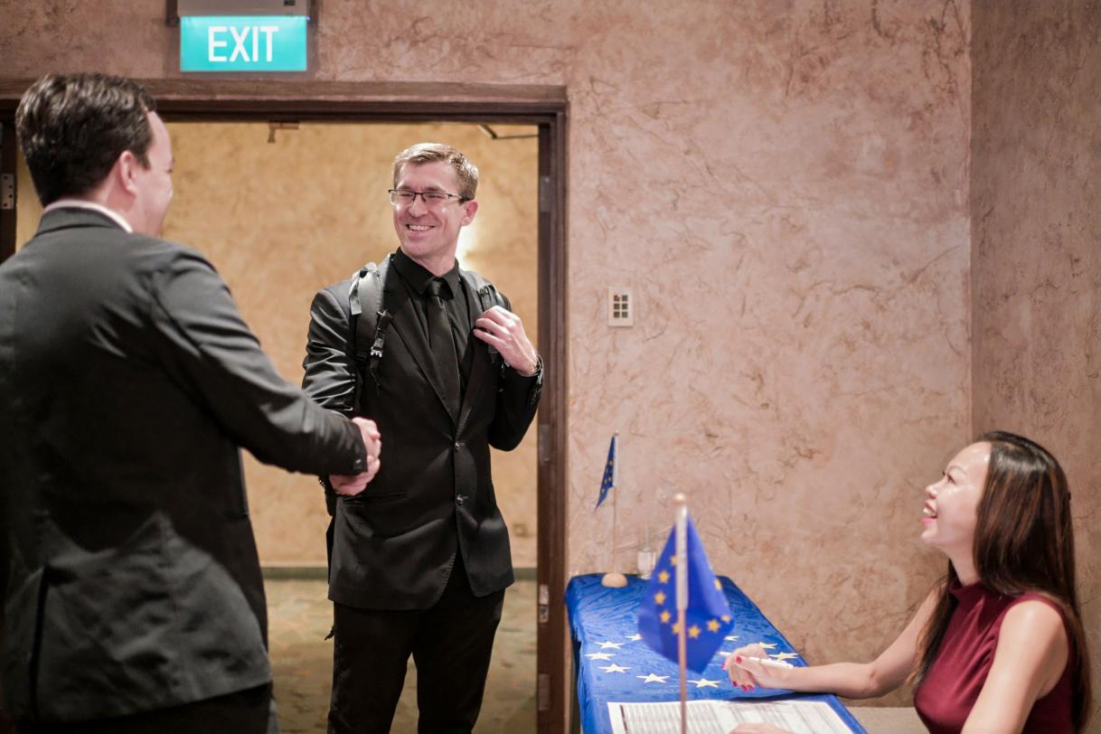 Welcoming our guests