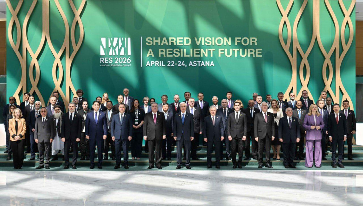 EUSR Eduards Stiprais attends the Regional Ecological Summit in Astana
