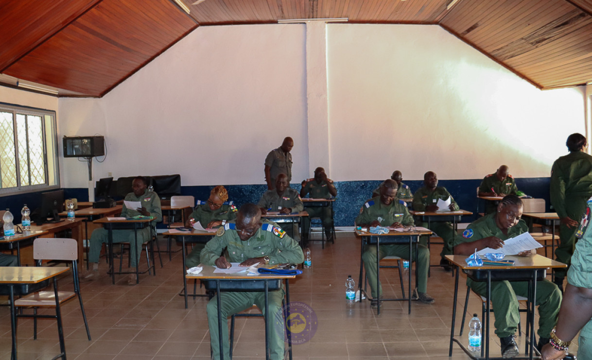 EUAM RCA - Diplôme d’État-Major Gendarmerie RCA