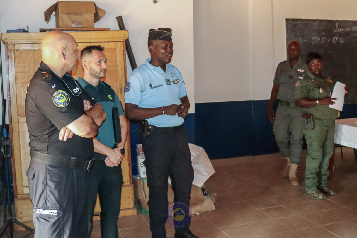 EUAM RCA - Diplôme d’État-Major Gendarmerie RCA