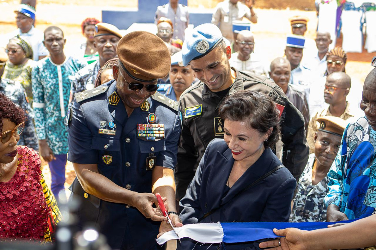 EUAM RCA - Commissariat de sécurité publique de Bégoua