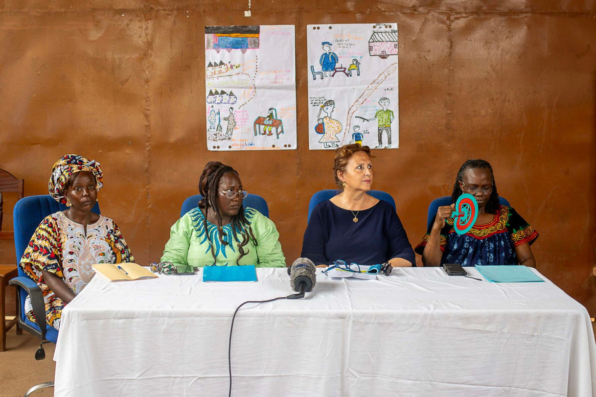 EUAM RCA soutient des activités à la Prison pour femmes de Bimbo