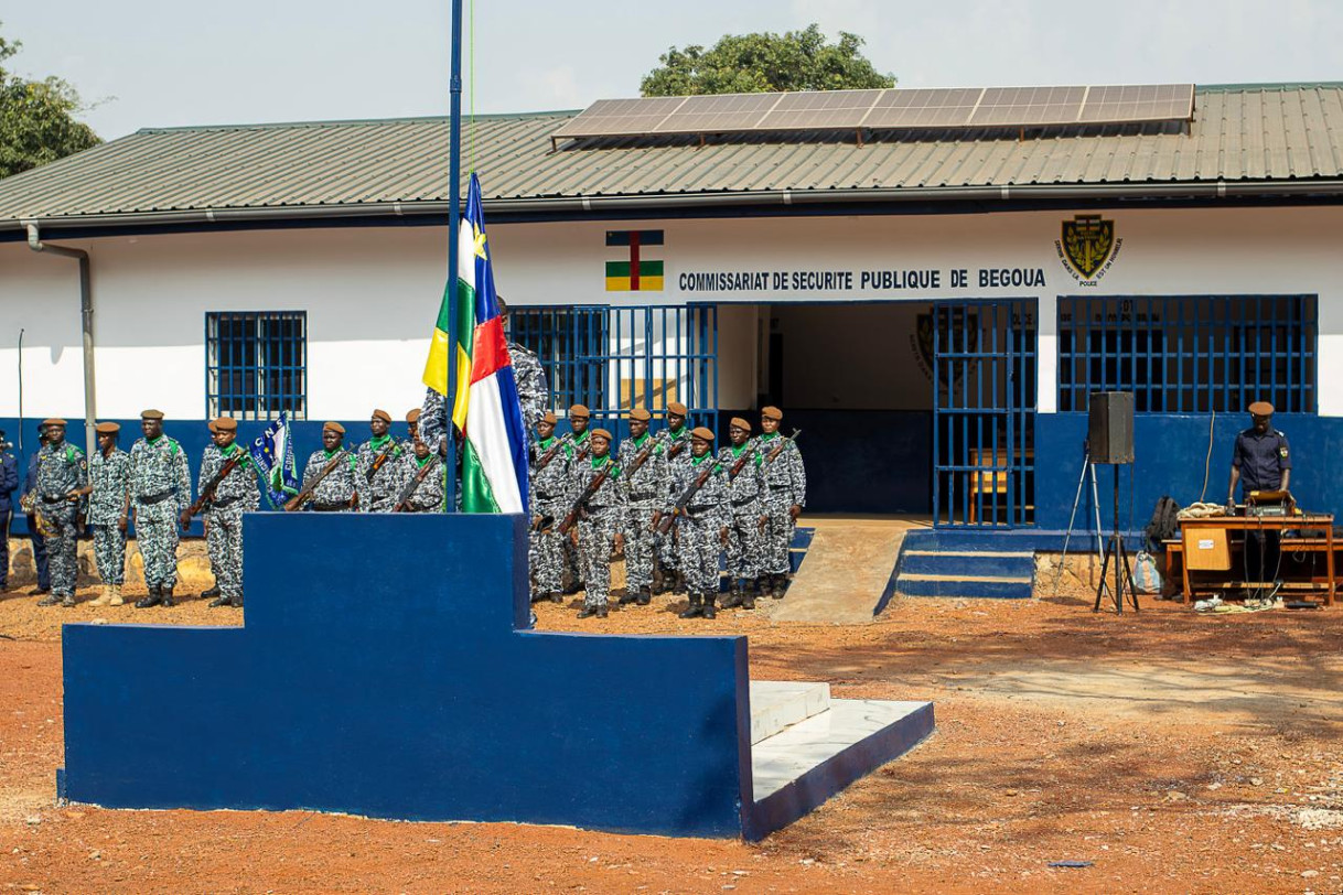 EUAM RCA - Commissariat de sécurité publique de Bégoua