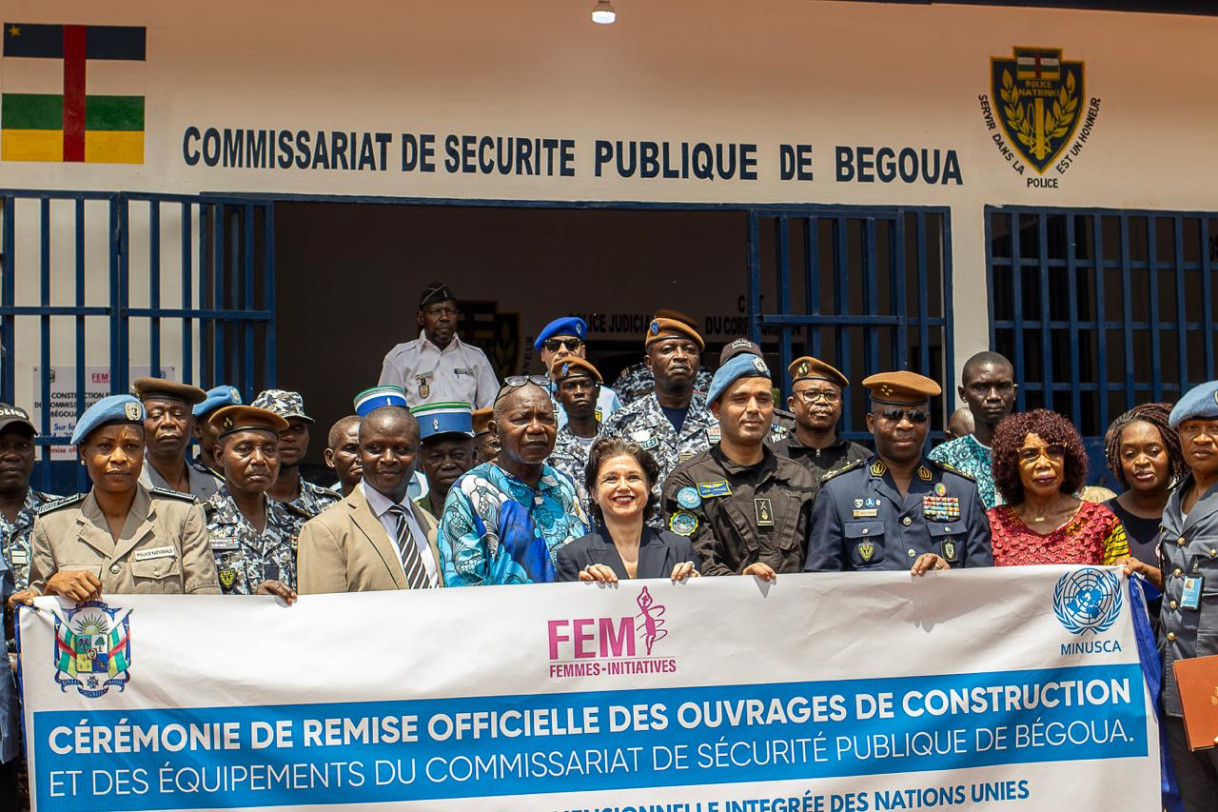 EUAM RCA - Commissariat de sécurité publique de Bégoua