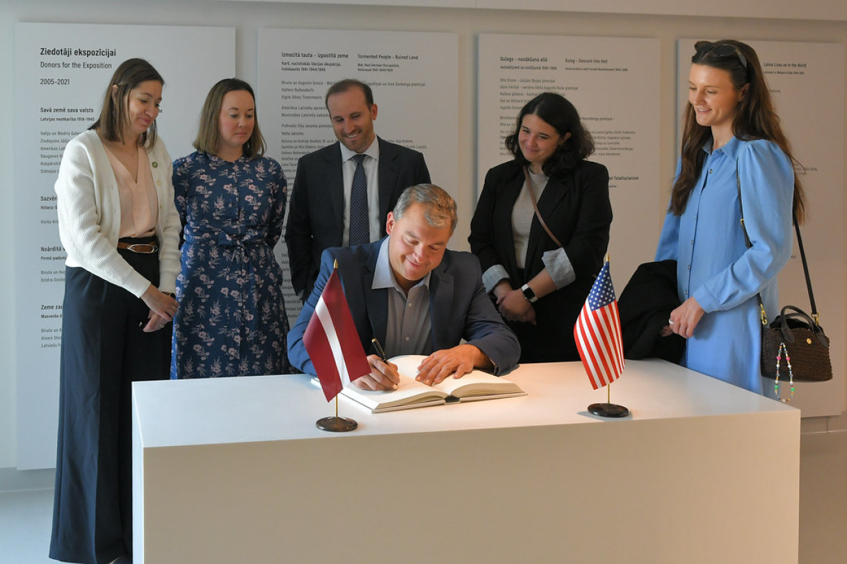 At the Museum of Occupation of Latvia, Riga