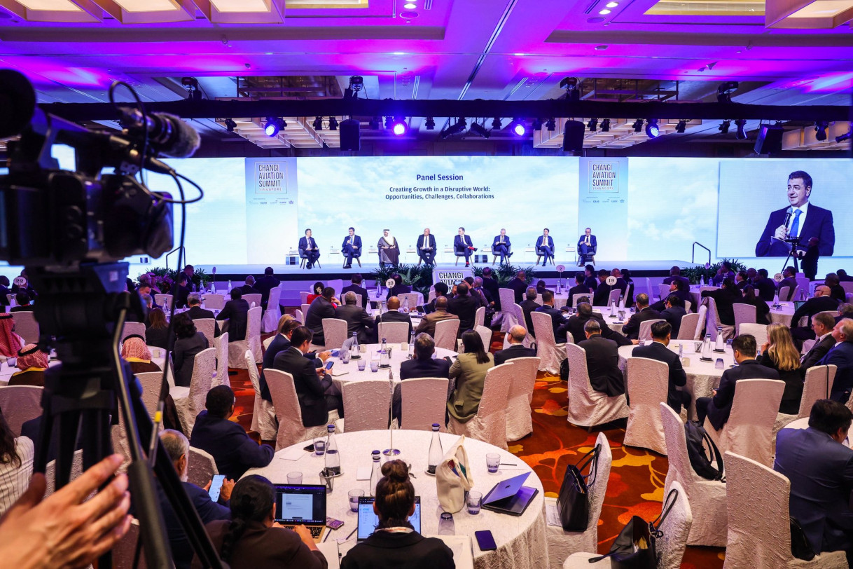 Commissioner speaks at Changi Aviation Summit