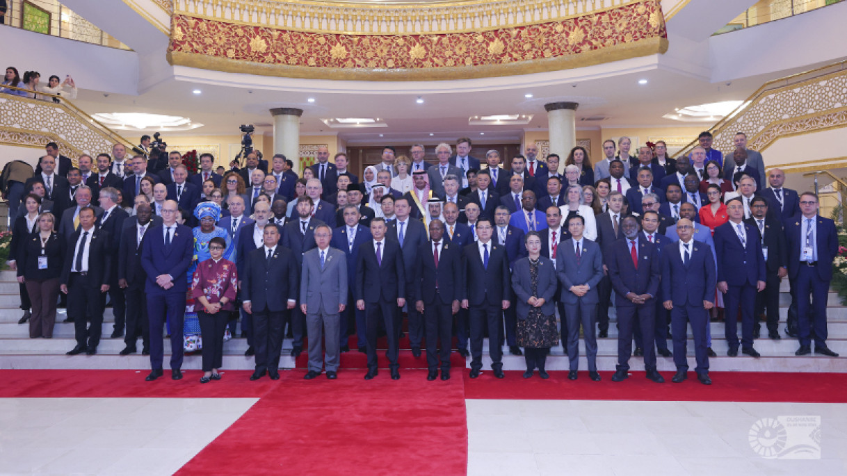 EUSR Eduards Stiprais attended the Dushanbe Water Conference 2026