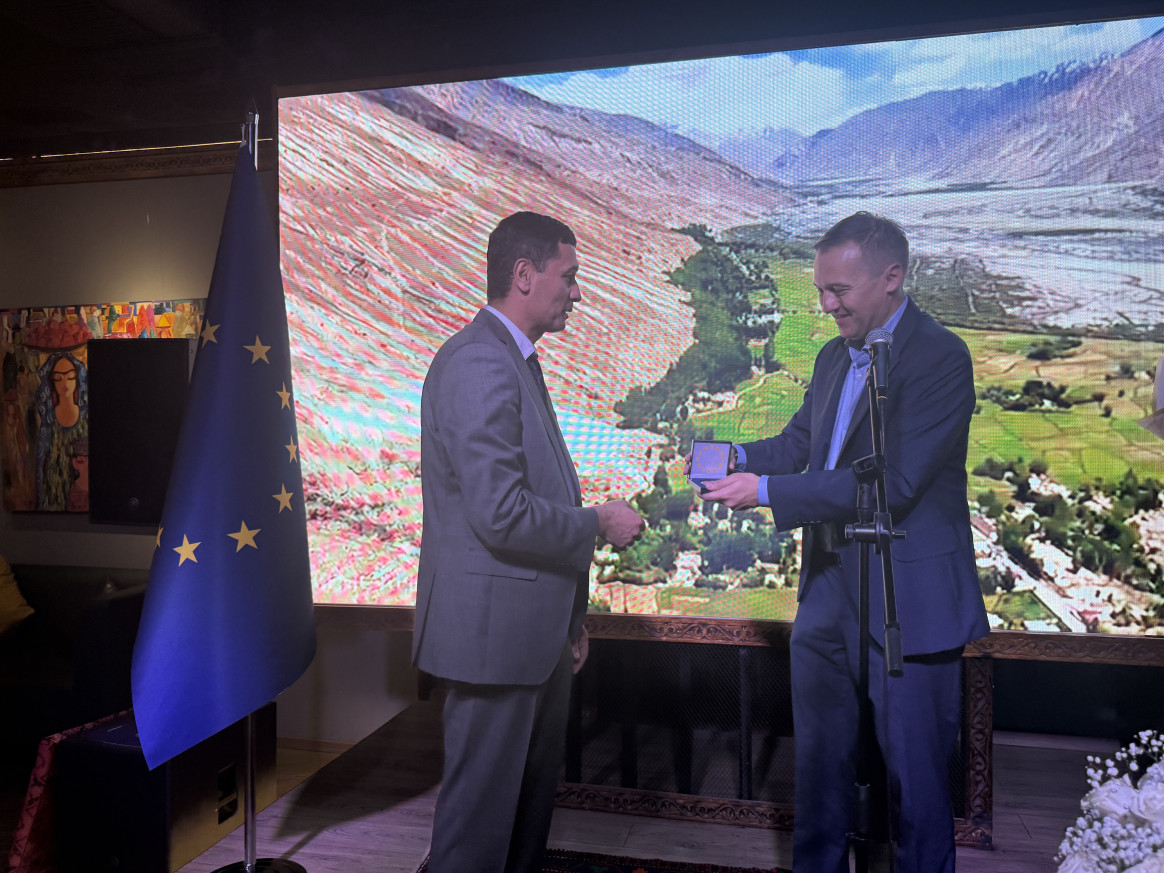 EU in Tajikistan honours 20 years of loyal service