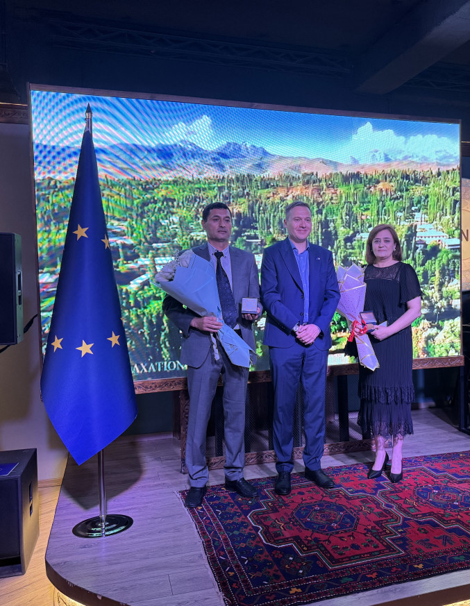 EU in Tajikistan honours 20 years of loyal service
