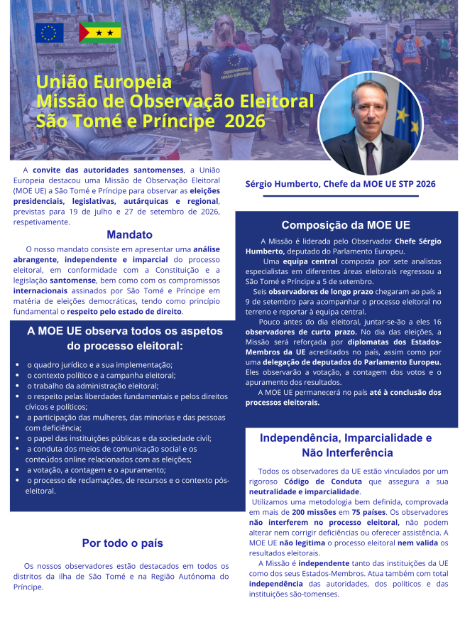 EUEOM STP26 - Fact sheet - Parliamentary elections 01