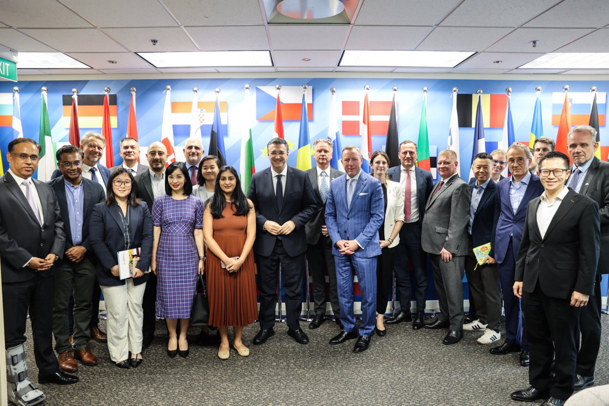 Meeting European businesses