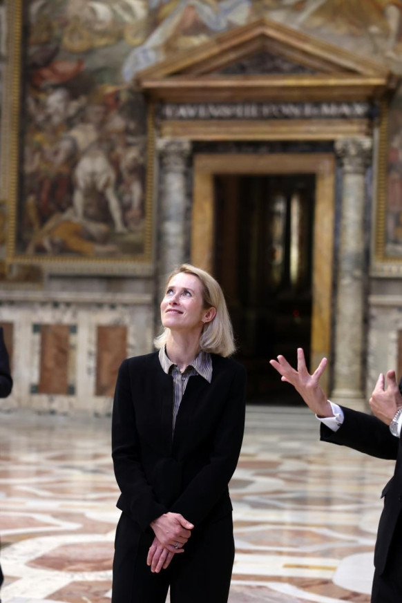 At the Apostolic Palace