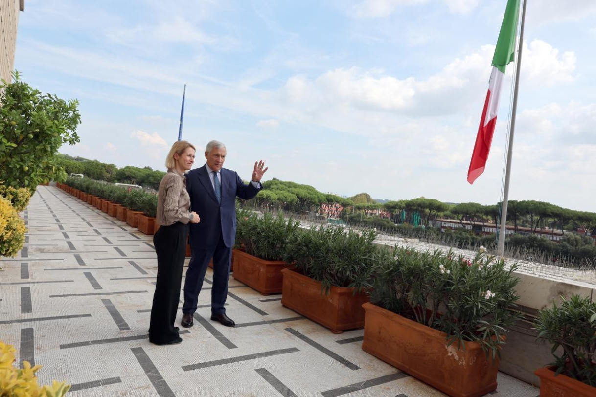 With Antonio Tajani, Deputy Prime Minister and Foreign Minister