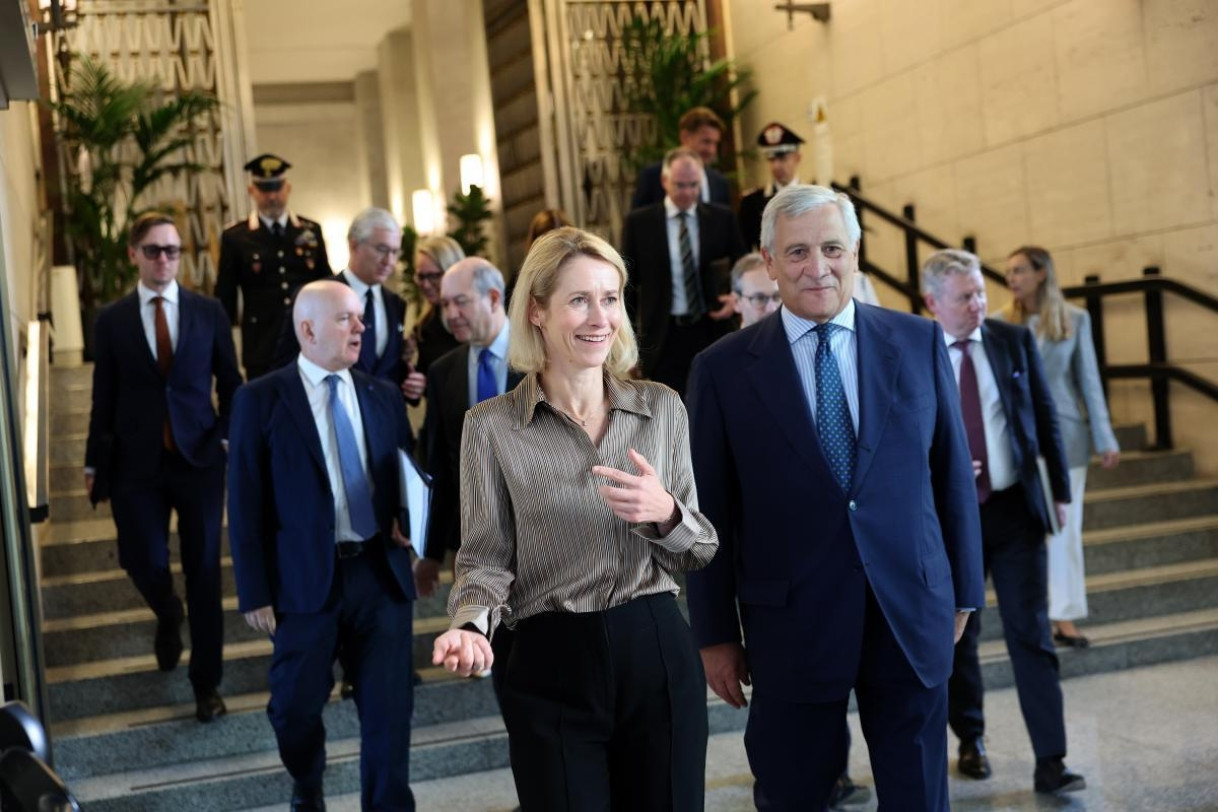 With Antonio Tajani, Deputy Prime Minister and Foreign Minister