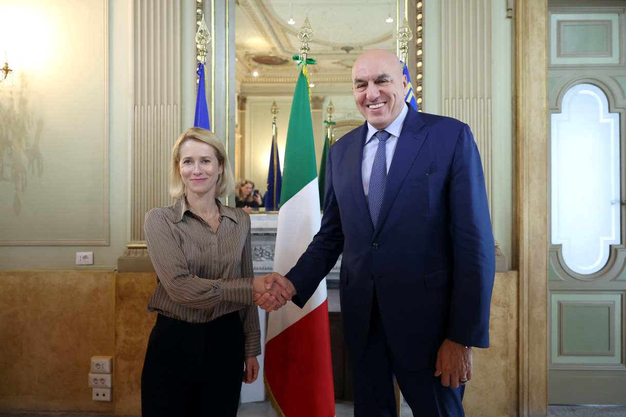 With  Guido Crosetto, Italian Minister of Defence