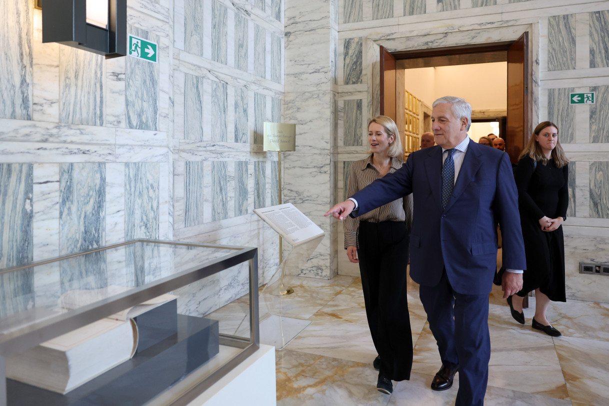 With Antonio Tajani, Deputy Prime Minister and Foreign Minister