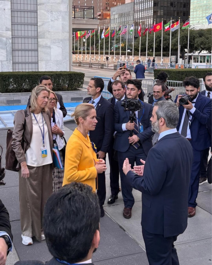 SG Kajsa Ollongren and HRVP Kaja Kallas at UNGA81