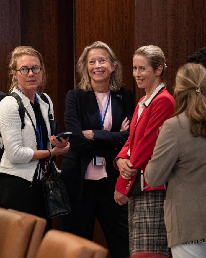 SG Kajsa Ollongren and HRVP Kaja Kallas at UNGA81