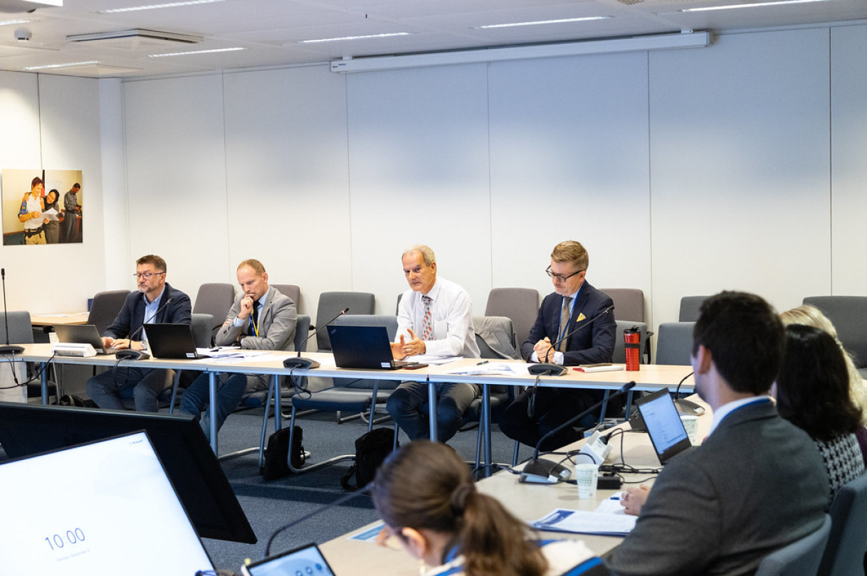 Deliberating Arctic security issues with the EEAS DG DEFIS and DG MOVE, Brussels