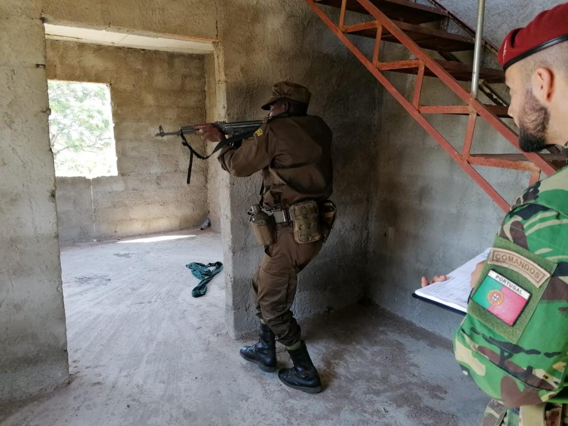 EUTM Mozambique training activities in Chimoio