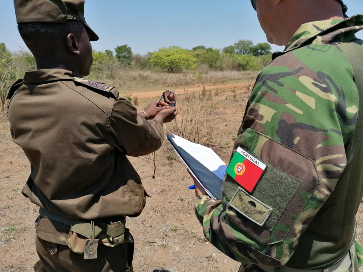 EUTM Mozambique training activities in Chimoio