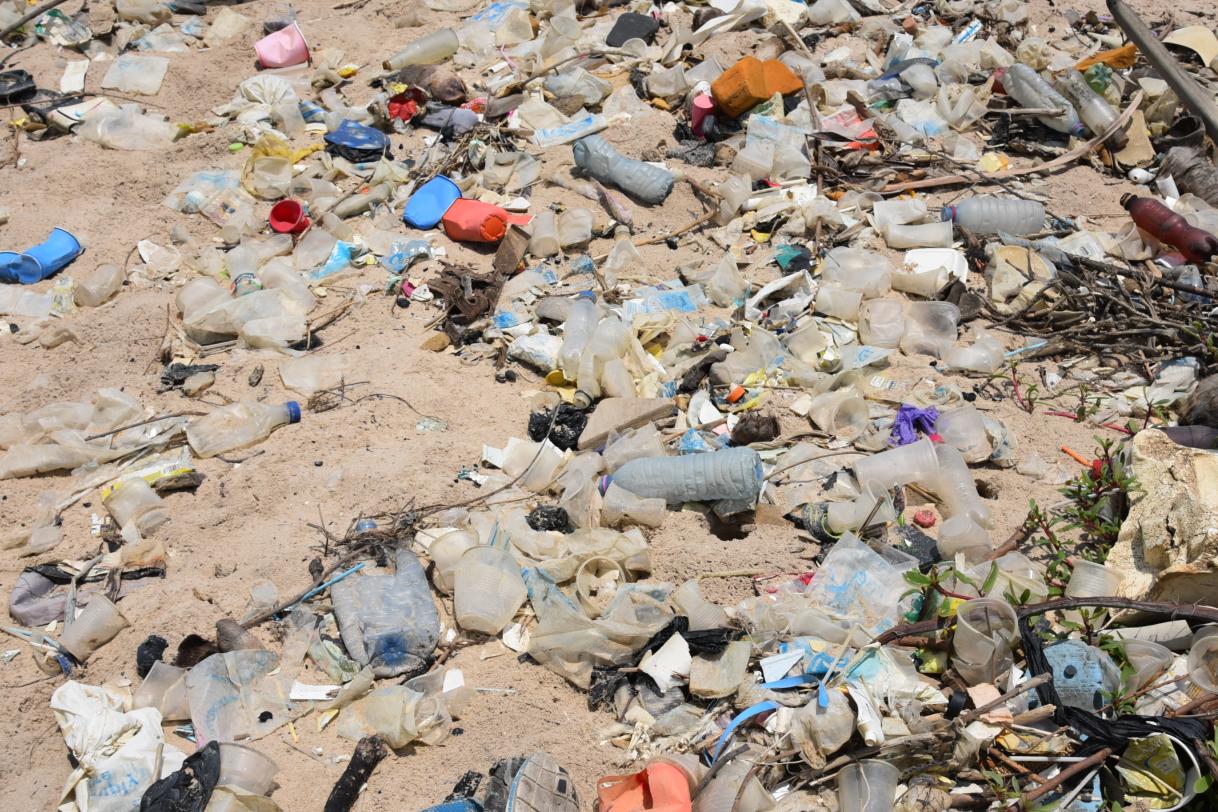 #EUBeachCleanup at Laboma Beach, Accra