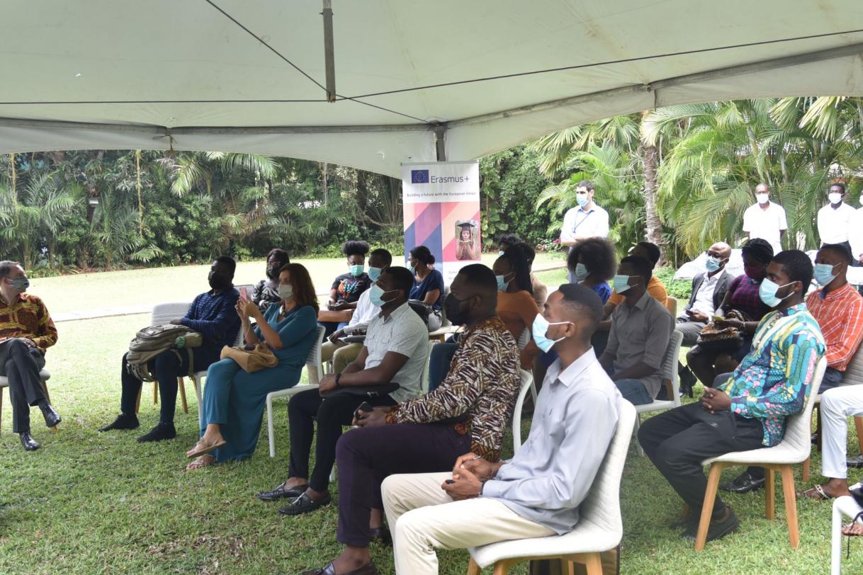 Pre-departure sensitisation event for 2021 Erasmus+ Scholarship Awardees in Ghana