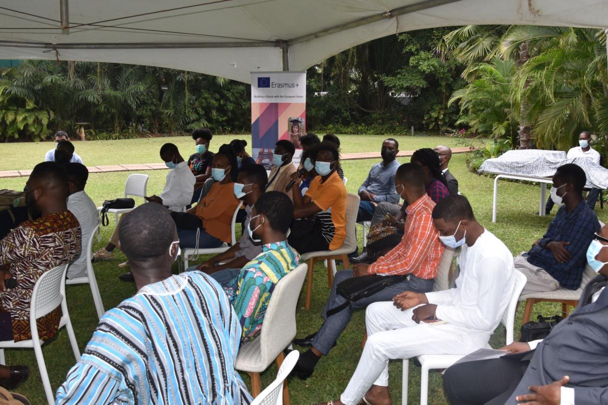 Pre-departure sensitisation event for 2021 Erasmus+ Scholarship Awardees in Ghana