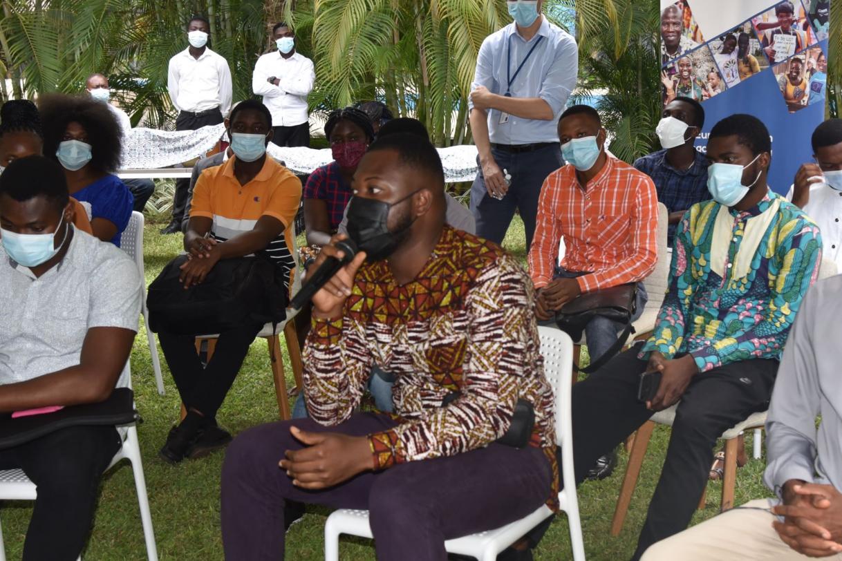 Pre-departure sensitisation event for 2021 Erasmus+ Scholarship Awardees in Ghana